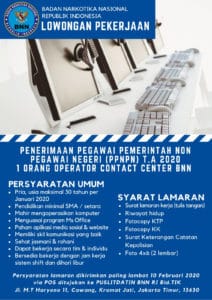 Lowongan Operator Contact Center 2020
